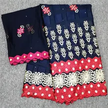 Африканская кружевная ткань швейцарская вуаль кружево высокое качество ткань из Дубая тиссу швейцарская вуаль кружево в швейцарской Африканской хлопковой сухой кружева