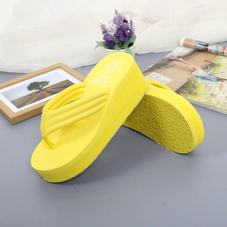 Chanclas de verano con plataforma gruesa para mujer - true-deals-club