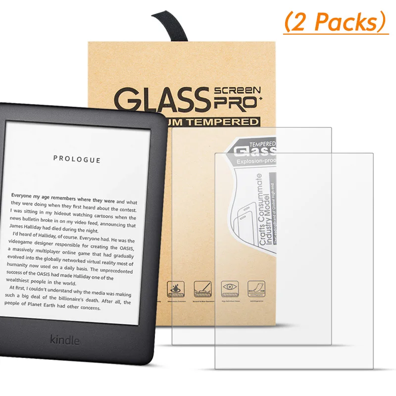 Закаленное стекло для экрана Kindle Paperwhite (6 поколение/7 поколение)/Kindle (8 поколение/10