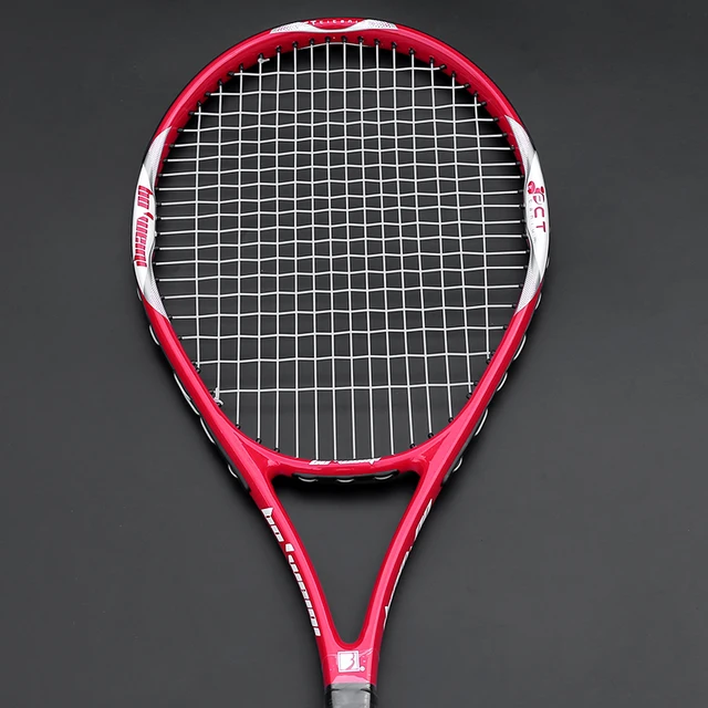 Ultra Light Training Aluminum Alloy Carbon Tennis String Racket