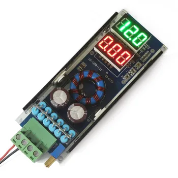 

DC-DC Boost Module DC Adjustable Boost Power Converter with LED Voltmeter / Ammeter