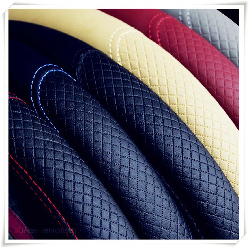 

auto Car Steering wheel Cover for KIA SOLARIS Verna IX25 IX35 IX45 Sonata 8 Any Cars Cadenza Telluride KOUP eco