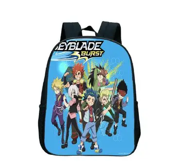 

Kids Small Bags Anime Beyblade Printed Backpack Children School Bags Boys Girls Primary Kindergarten Backpack