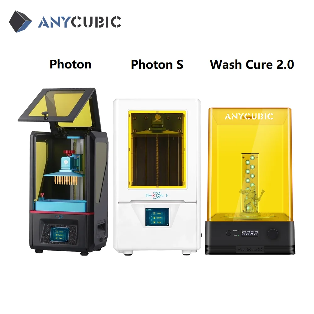 Anycubic 2020 Новый Photon Mono SE S 3D принтер Wash Cure 2 0 УФ SLA/LCD impresora 3d|3D принтеры| |