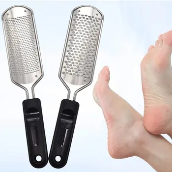 

Stainless Steel Pedicure Professional Lightweight Durable Heel Exfoliate Calluses Foot Beautifying Tools Foot File