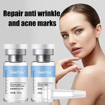 

Freeze-dried powder + essence set Placenta oligopeptide-1 Freeze-dried powder Anti-wrinkle Anti-acne marks Repair essence stock