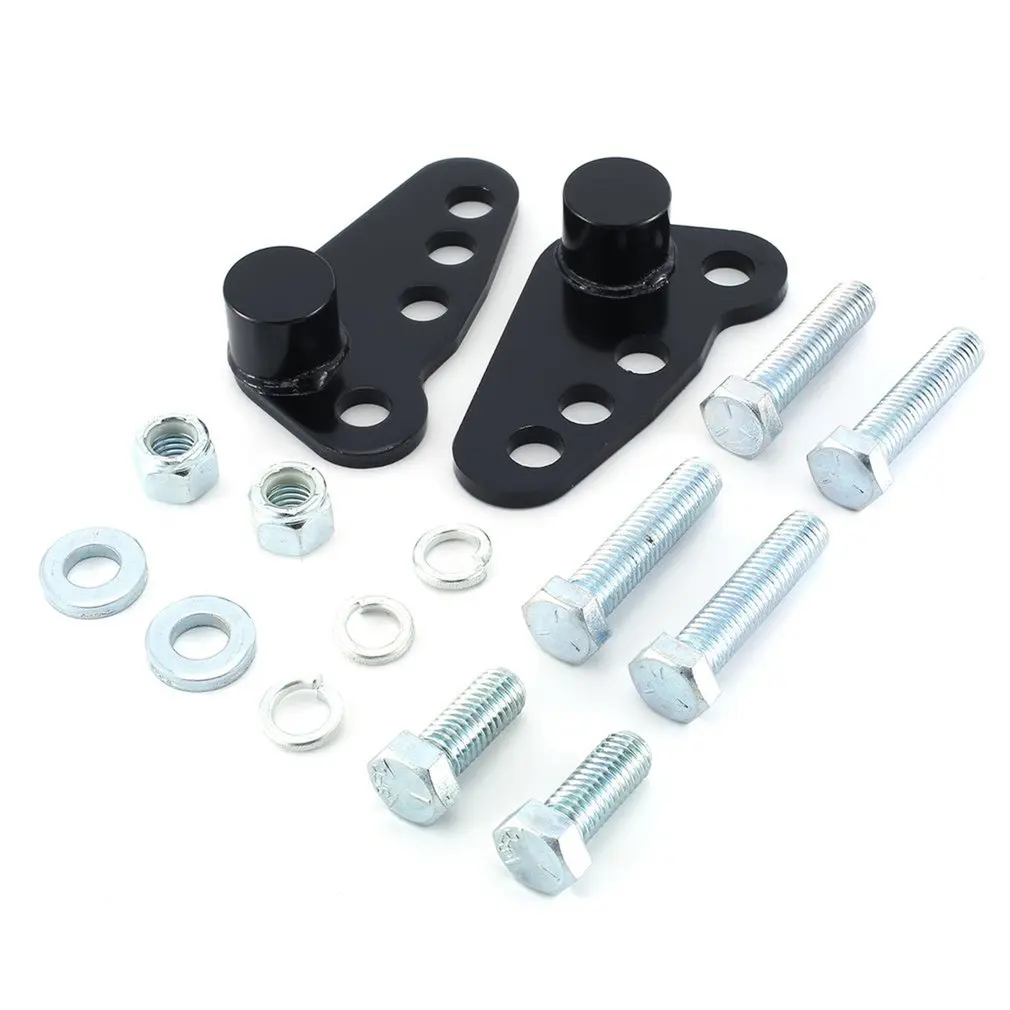 

Practical 1" 3" Rear Adjustable Lowering Kit Drop Slam Hardware for Harley Touring Road King Street Glide 2002-2015