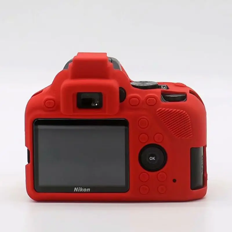 Износостойкий мягкий силиконовый защитный чехол для камеры Сумка для Nikon D3500 резиновая крышка аксессуары для камеры LX9A