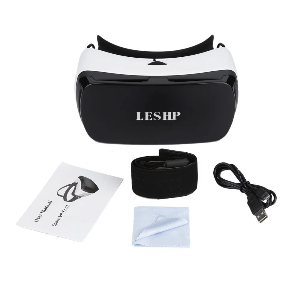 LESHP Bluetooth 3D VR очки гарнитура Виртуальная реальность очки VR воспроизведение фильмов фото удовольствие для смартфонов 4,5-5,5 дюймов