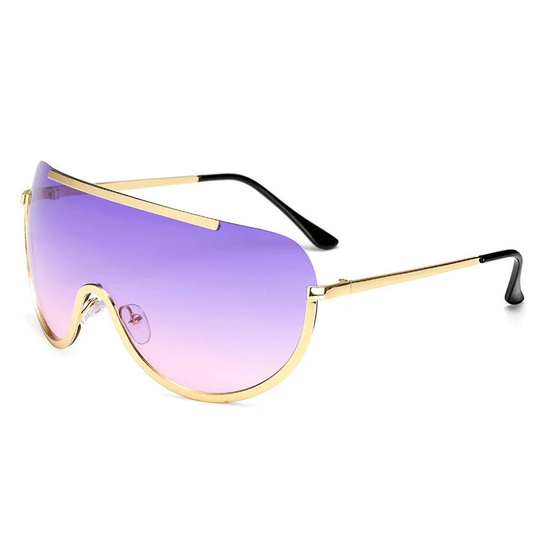 RBRARE Siamese Alloy Sunglasses Women Classic Round Sun Glasses Metal Candy Colors Outdoor Oculos De Sol Feminino UV400
