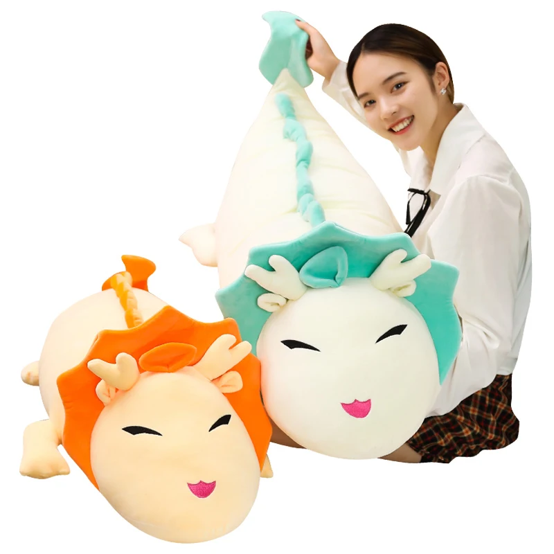 Cartoon Dragon Anime Miyazaki Hayao Chihiros Haku Puppe Plüsch Spielzeug Kissen 
