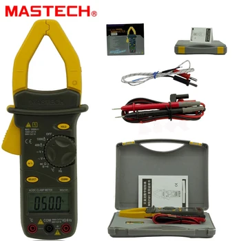 

MASTECH MS2101 4000 counts AC/DC 1000A Digital Clamp Meter DMM Hz/C meter measured capacitance frequency temperature backlight