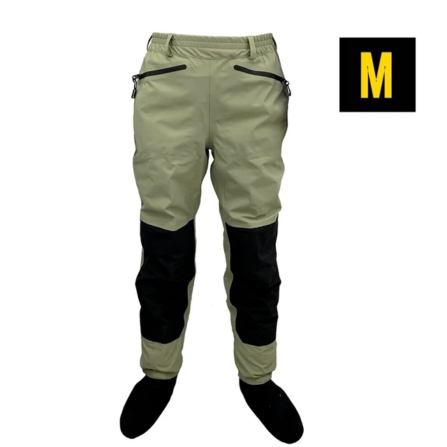 3 Layer Breathable Waterproof Fly Fishing Waist Waders Stockingfoot