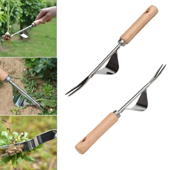 

Weeder Stainless Steel Weeding Tools Garderning Tools Nursery Fork Seedling Transplant Shovel Durable Easy To Carry Outdoor