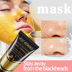Gold Collagen Peel Off Mask 24K Gold Facial Mask Anti Aging Wrinkles L