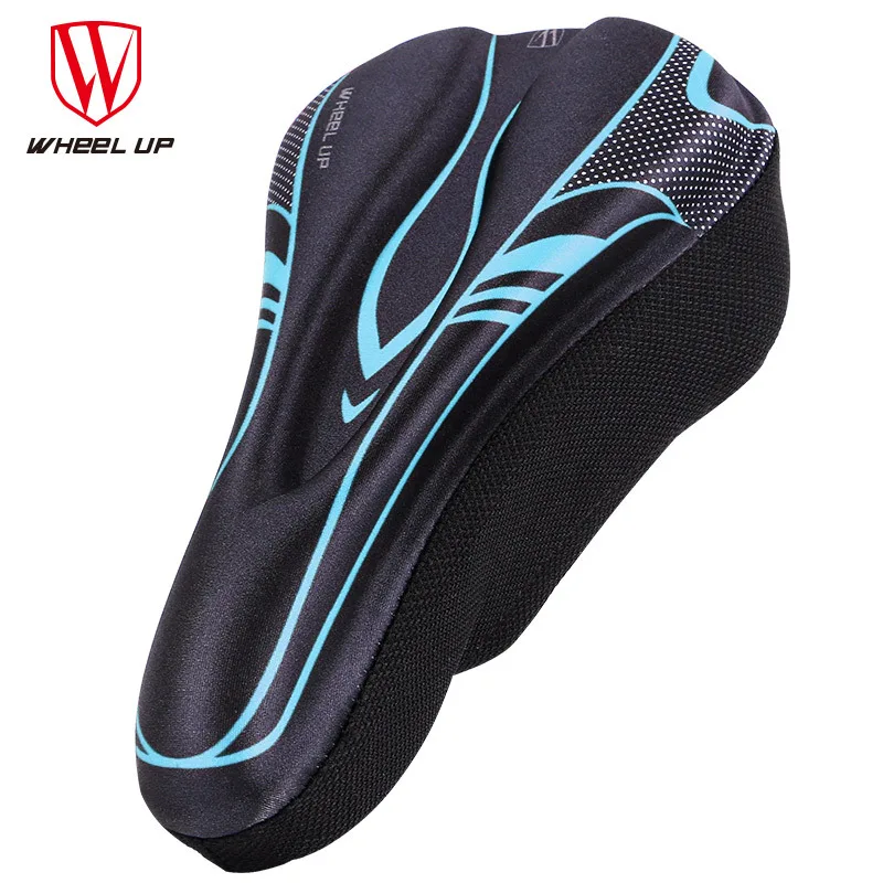 

Wheelup Mountain Bike Cushion Cover Thickened Comfortable Soft Bicycle Widened Silicone Saddle Cover Four Seasons Universal
