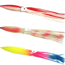 MeterMall 18cm14g Осьминог Мягкая красочная наживка для морской пресной воды