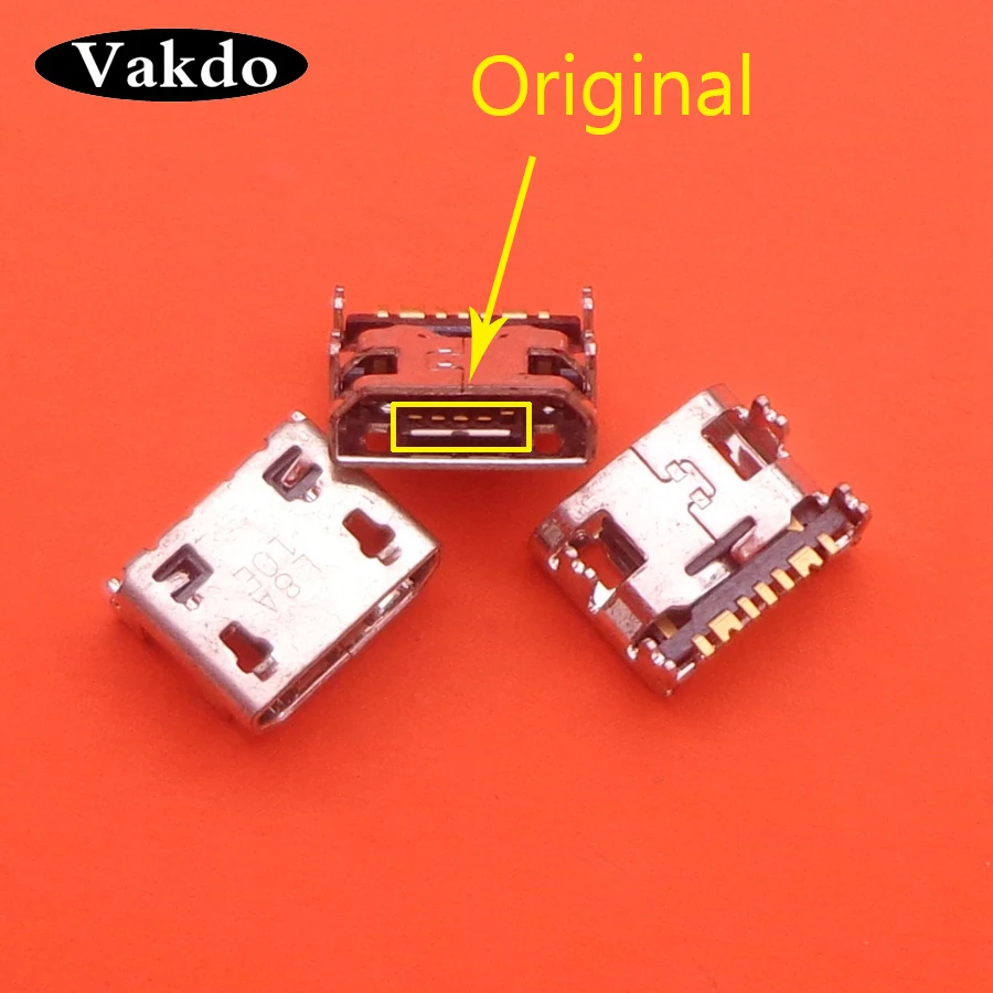 10pcs Micro Mini Usb Charging Port Jack Socket Connector Plug For