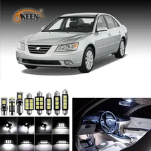 ##Special Price 9Pcs Canbus LED Interior Car Lights Kit For Hyundai Sonata 2006-2010 Map Dome Trunk Plate Light Super Bright White Bulbs ##Special Price 9Pcs Canbus LED Interior Car Lights Kit For Hyundai Sonata 2006-2010 Map Dome Trunk Plate Light Super Bright White Bulbs