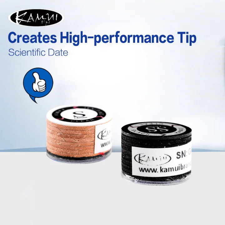 New Original KAMUI Pool Cue Tip Snooker Cue Tip Billiard Cue Tip Snooker Professional Tip Billiard Accessories Made in Japan