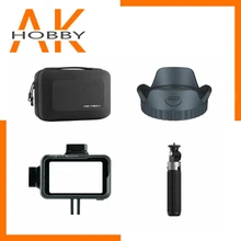 PGYTECH Vlog съемка Набор для DJI OSMO Action-PGYTECH чехол для переноски OSMO Action camera Cage расширение полюса штатив бленда объектива