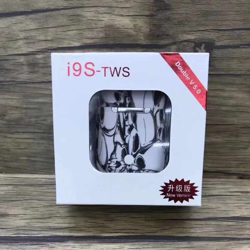 white I9S окрашенная bluetooth-гарнитура tws Bluetooth 5,0 Спортивные Беспроводные наушники macaroon красочные беспроводные Bluetooth наушники-вкладыши - Цвет: white