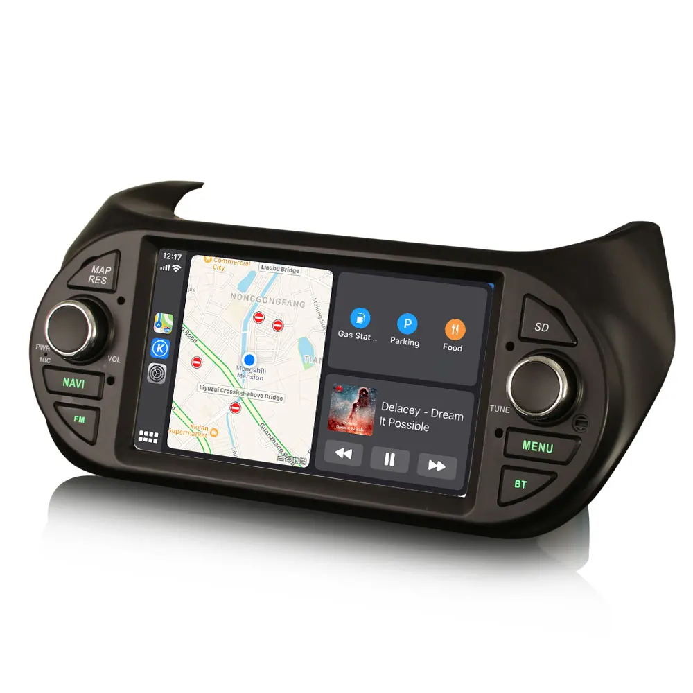 " четырехъядерный Android 9,0 Pie OS автомобильный мультимедийный навигатор gps радио для peugeot Bipper 2008- со встроенной функцией CarPlay