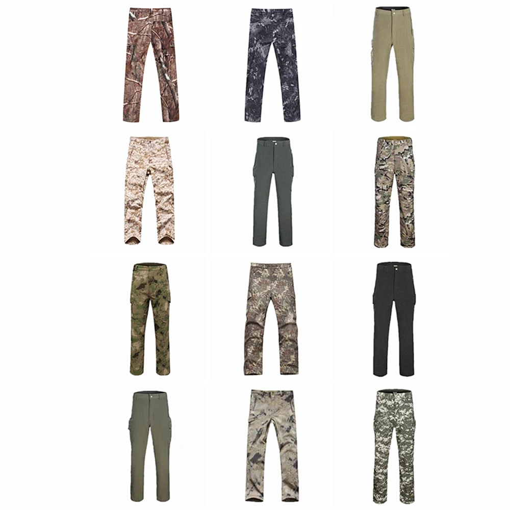 

FIRECLUB Men Warm Tactical Pants Combat Military Pants Flexible Man Archon Camouflage Trousers Outdoor CS Casual Army Pants