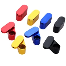 Вращающаяся двухслойная трубка креативная металлическая алюминиевая курительная трубка Трава курительная трубка складная переносная курительная трубка аксессуары