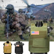 Открытый Дикий выживания Приключения тактический жилет многофунциональный жилет 3 цвета охота в джунглях жилет CS игра Пейнтбол защитная одежда