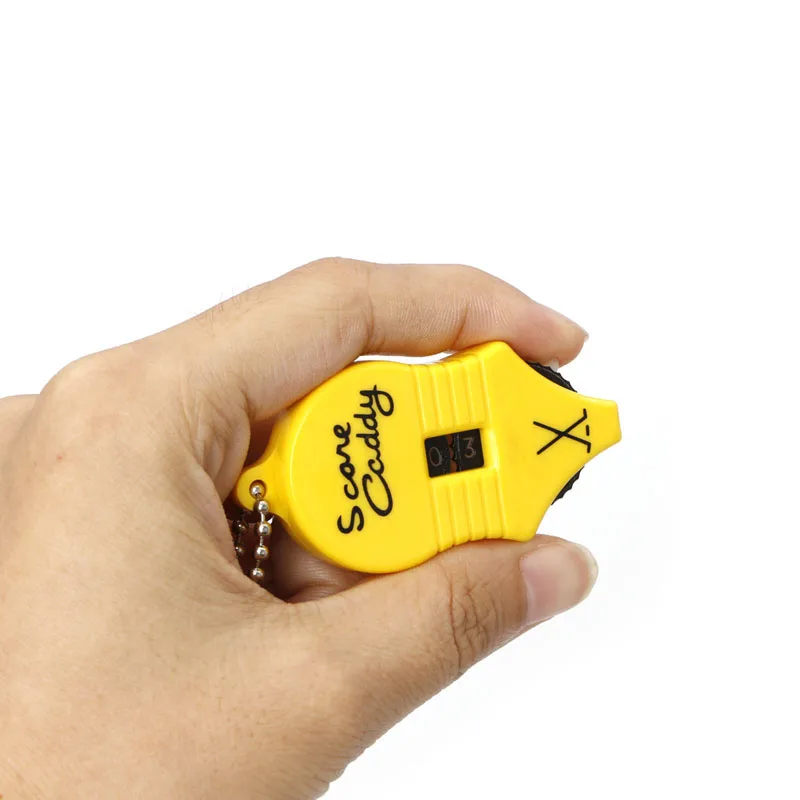 

Mini Golf Stroke Shot Putt Score Counter Tally Keeper Number With Key Chain New