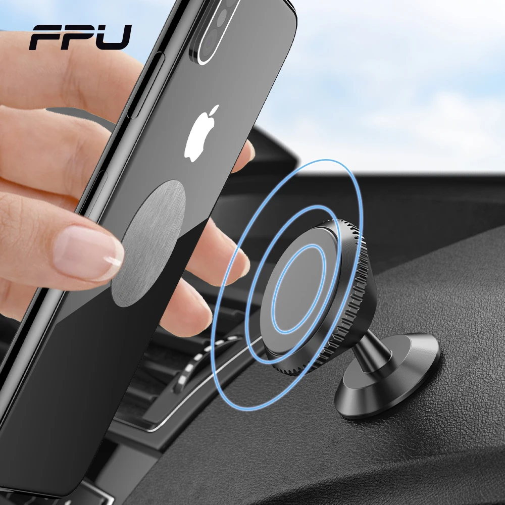 

FPU Magnetic Car Phone Holder Stand For iPhone 11 Pro Max Magnet Mount Car Holder For Phone in Car Cell Mobile Phone Support GPS
