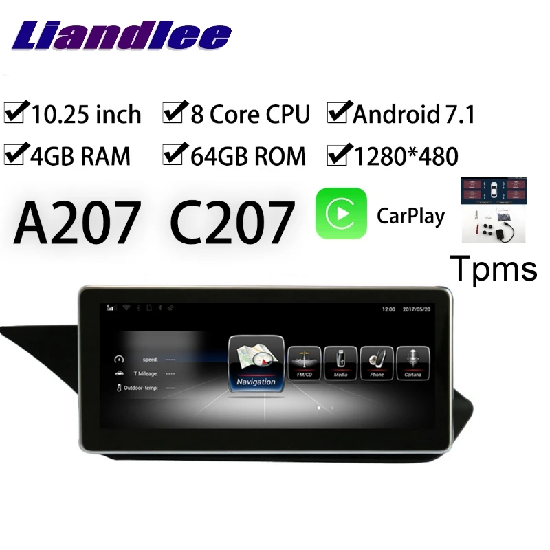 Sale Liandlee Car Multimedia GPS Audio Radio For Mercedes Benz MB E Coupe A207 C207 E300 E500 2009~2017 CarPlay TPMS Navigation NAVI 0 Sale Liandlee Car Multimedia GPS Audio Radio For Mercedes Benz MB E Coupe A207 C207 E300 E500 2009~2017 CarPlay TPMS Navigation NAVI 0