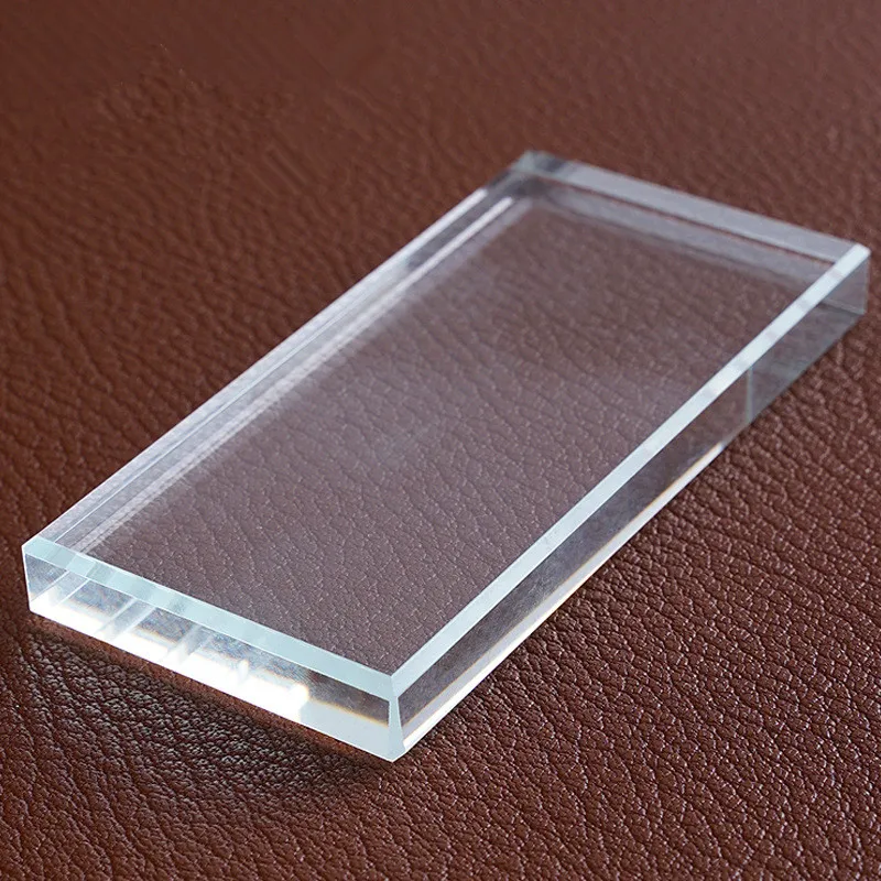 Leather Craft Tools Tempered Glass Slicker Scraping Plate For Burnishing Leather Backing Board Leathercraft 1Pcs leather craft tool kit,leather craft tool,leather craft tools,leather tools
