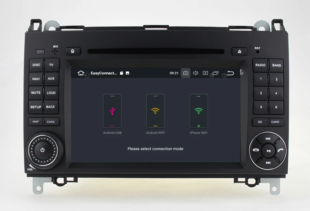 7 Android 9.0 Car DVD GPS player For Mercedes Benz Vito Viano W169 W245 W906 B200 VW Sprinter Octa 8 Core WIFI 4+64GB Auto Radio