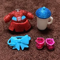 Original Clothes and Accessories Set for 8 cm Dolls - Dress Suit and Unicorn Outfit Toy Gift (No. 25)