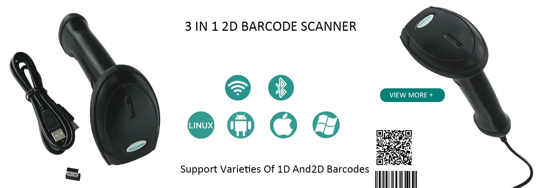 Alto com Cabo de Usb Todo o Leitor de Código de Barras o Código de Barras do Desktop 2d do Custo-benefício qr para o Verificador de Preço do Supermercado da Loja Varejo 1d 2d 14 todo o leitor de código de barras
