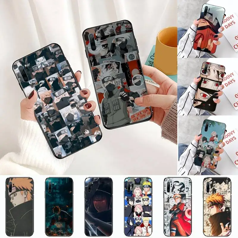 

Cool Naruto Japanese anime Phone Case Funda For Huawei P9 P10 P20 P30 Lite 2016 2017 2019 plus pro P smart