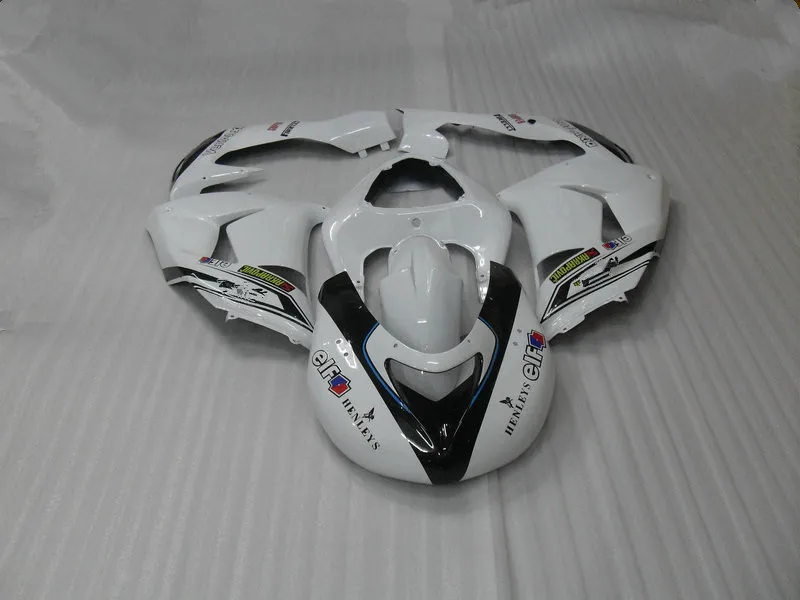 Набор обтекателей для мотоциклов KAWASAKI Ninja ZX10R 06 07 ZX 10R 2006 2007 zx10r Белый ABS пластик