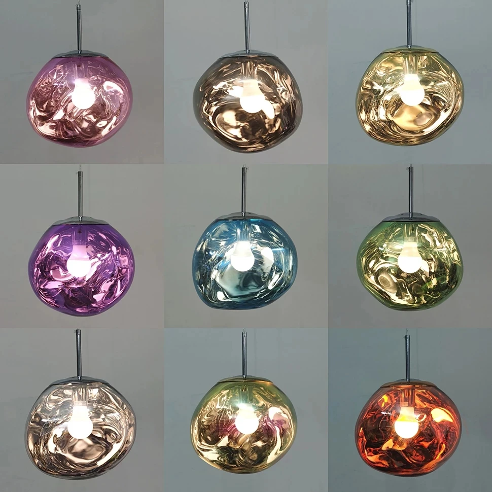 Nordic LED Lava Lamp Pendant Lights For Living Room Dining Room Kitchen Restaurant  Mmodern Chandelier Ceiling Pendant Lamp
