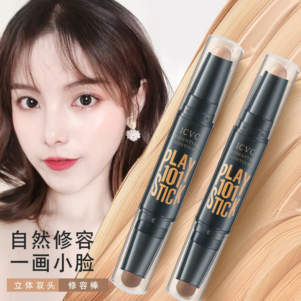 

Double-end Concealer Stick Long Lasting Dark Circles Corrector Contour Concealers Stick Cosmetic Makeup Face Makeup Creamy