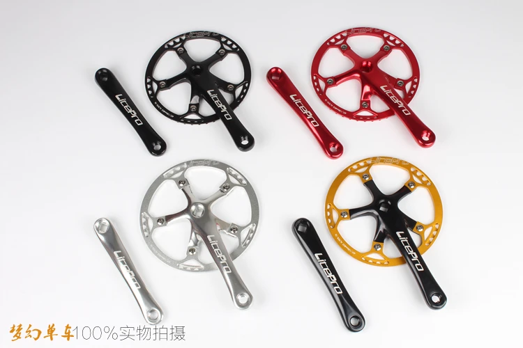 Litepro BCD130 круглая пластина один дисковое зубчатое колесо складывающийся BMX маленький велосипед велосипедный 45, 47(Европа) 53 56-58 T Звездочка Адреналин