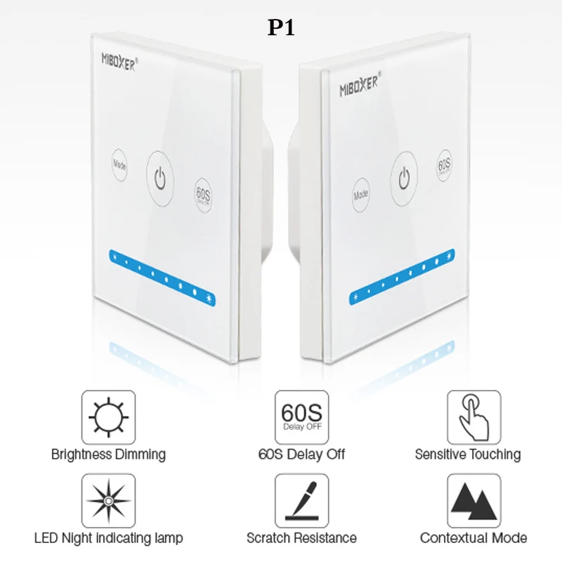 P1/P2/P3 умная панель управления Затемнением DC12V 24V Led диммер RGB/RGBW/RGB + CCT цветовая