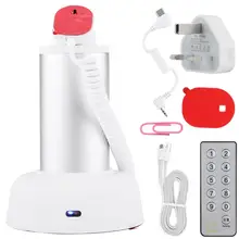 Высокая подставка для телефона с противоугонным дисплеем с функцией охранной сигнализации и зарядки