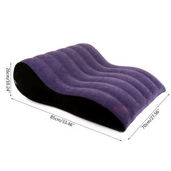 Sexy Inflatable Pillow Chair Sex Love Bed Sofa Pad Ramp Furniture Machine Toys for Couples Sofas надувное кресло секс 4