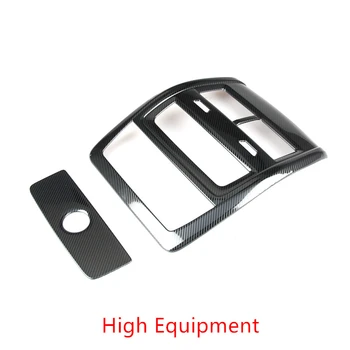 

Car Ceonsole Armrest Box Rear Air Outlet Decoration Frame Cover Trim For BMW X5 G05 2019 2020 Interior Stickers
