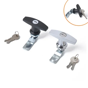 

T handle toolbox door lock anti-theft drawer cabinet locker cam lock security door home security sliding drawer lock and key