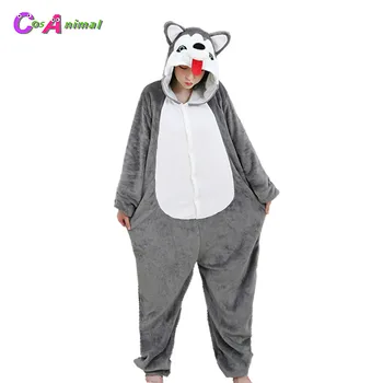 

2019 Kigurumi Pikachu Rat Bear Lion Fox Sheep Panda Shiba Inu Siberian Husky Panther Rabbit Carrot Adult's Animal Onesie Pajamas