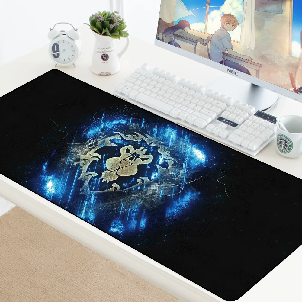 World of Warcraft Gaming Mouse pad Speed Locking Edge Large Natural Rubber Waterproof Game Desk Mou