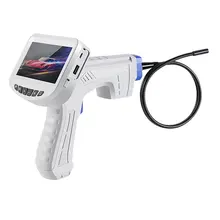 4,3 дюймов lcd промышленный эндоскоп 8 мм HD микро видео инспекционная камера для ремонта авто инструмент змея жесткий ручной эндоскоп